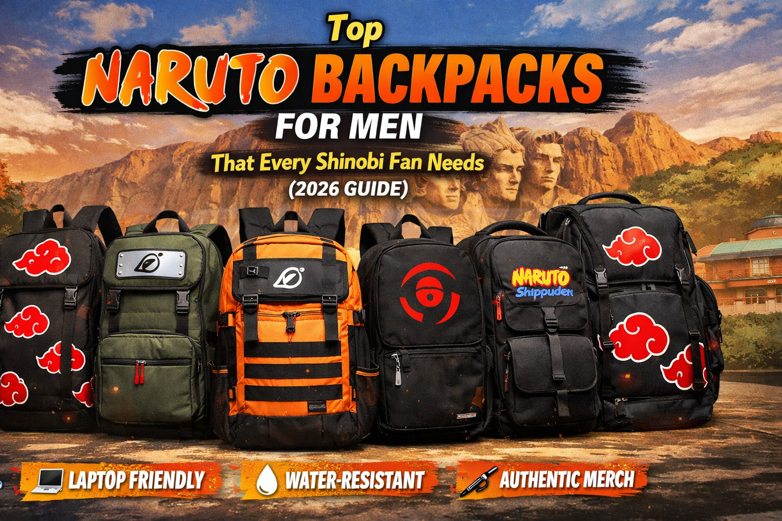 Top Naruto Backpacks for Men That Every Shinobi Fan Needs