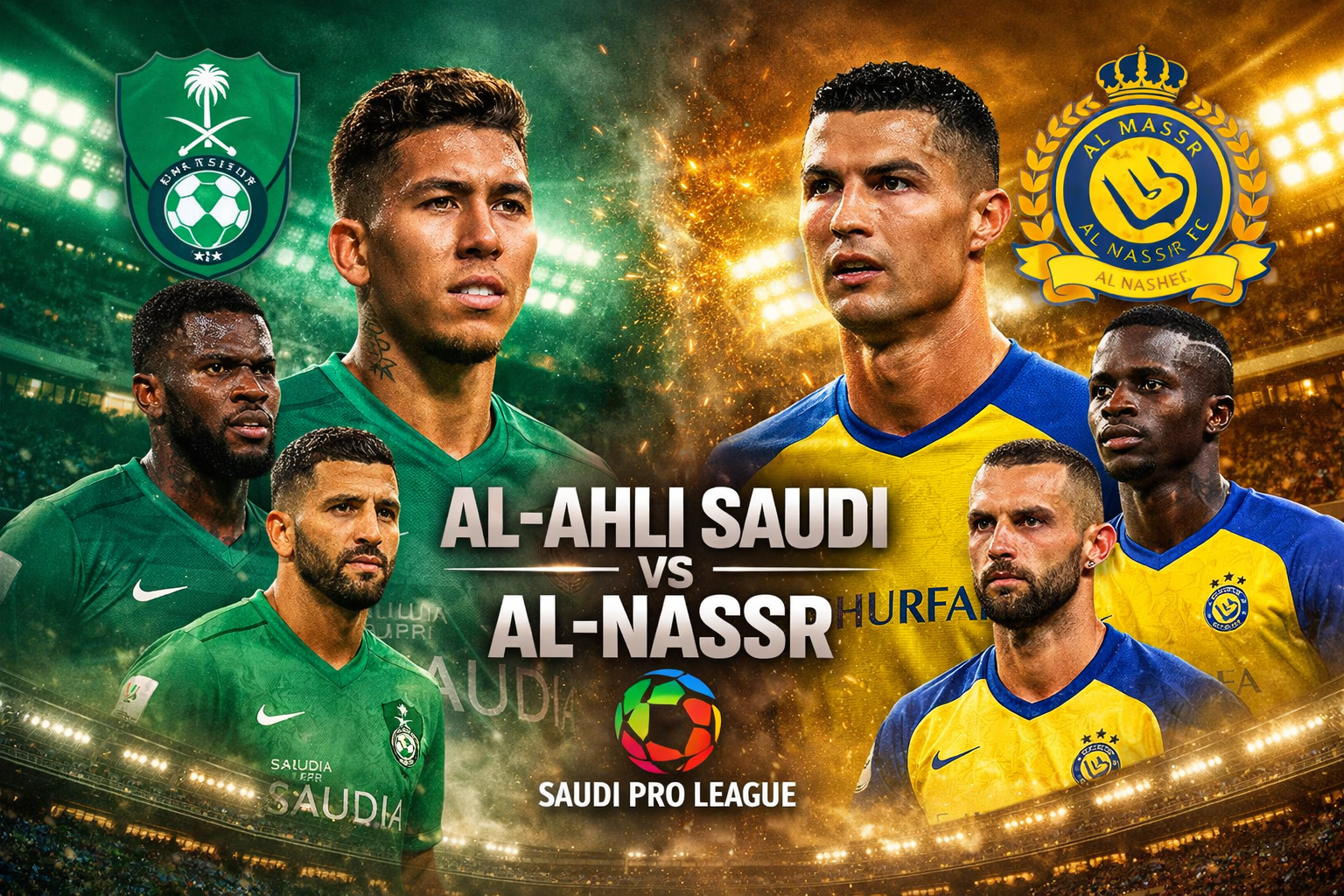 Al-Ahli Saudi vs Al-Nassr: Complete Match Preview, Prediction & Key Players