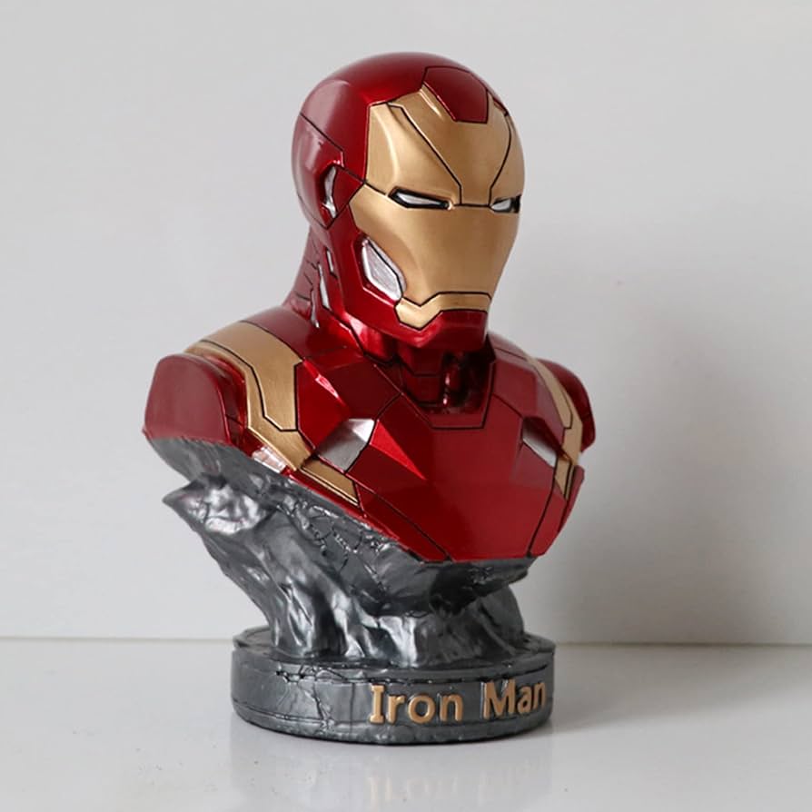 Buste Iron Man : Collection personnalisée en résine
