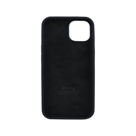 Black Original Silicon Case For iPhone 12/12Pro