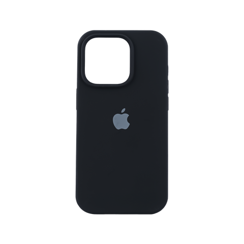 Black Original Silicon Case For iPhone 14 Pro Max