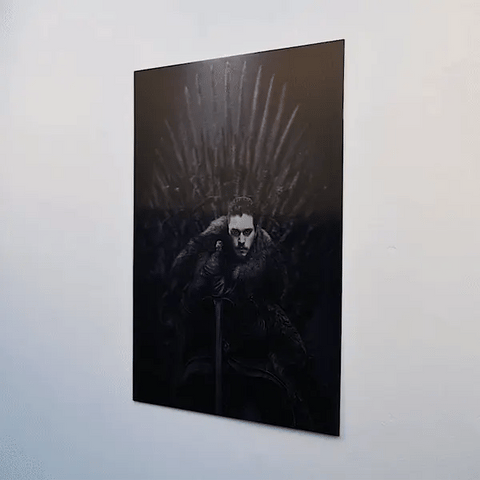 Daenerys ,Jon Snow, Night King 3D Transition poster