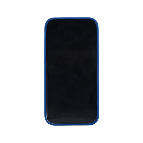 Dark Blue Original Silicon Case For iPhone 14 Pro