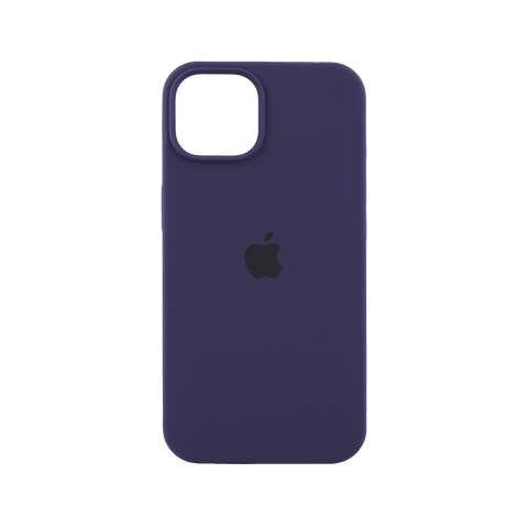 Dark Purple Original Silicon Case For iPhone 12/12Pro