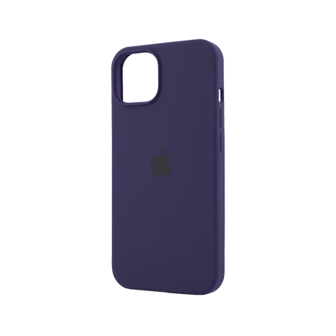 Dark Purple Original Silicon Case For iPhone 12/12Pro