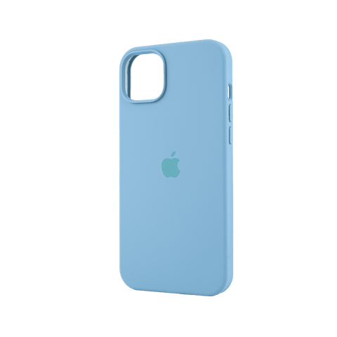 Light Green  Original Silicon Case For iPhone 14 Plus