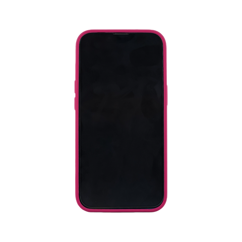 Magenta Original Silicon Case For iPhone 14 Pro