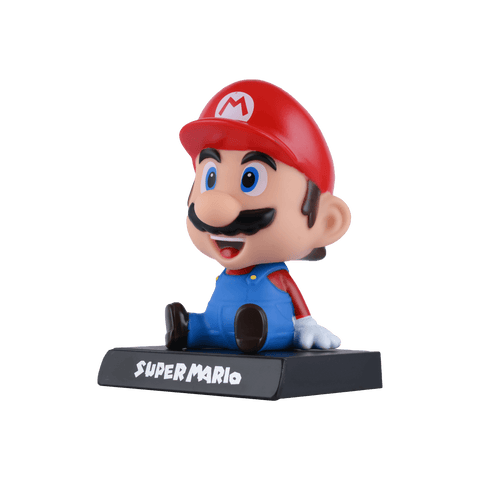 RC Super Mario Red Car Dashboard Bobble Head