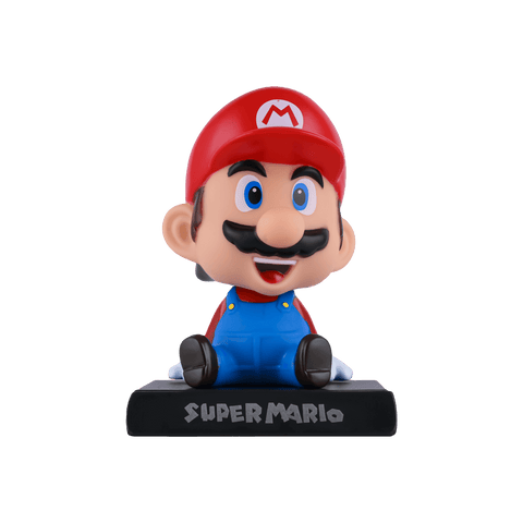 RC Super Mario Red Car Dashboard Bobble Head
