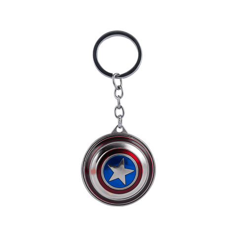 Rc  Rotating Captain America Shield  key chain