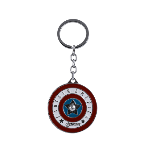 Rc  Rotating Captain America Shield  key chain