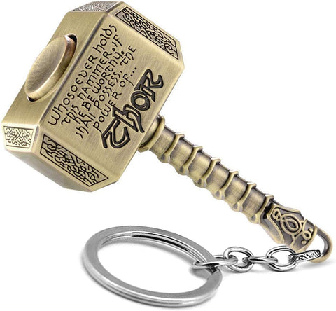 Thor Metal Hammer Keychain Hammer Key Ring, Cool Gifts for Men, Husband, Boyfriend
