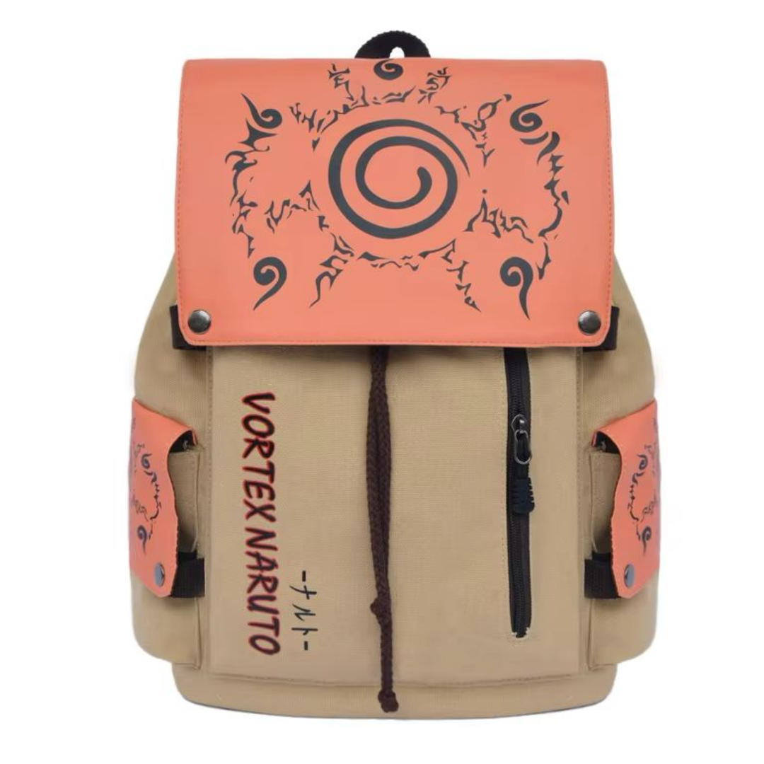 Naruto Anime Bags Multi-Storage Anime Backpack Laptop Bag