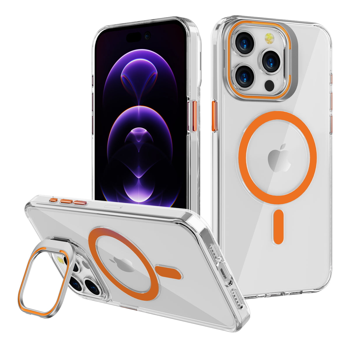 KJYFOANI Cover Per Doro 8200 + Vetro Temperato, Custodia Sottile Trasparente Morbida TPU - 2