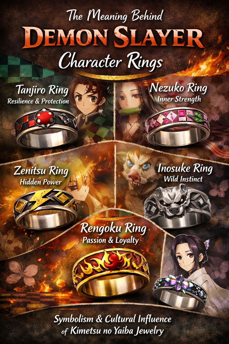 The Meaning Behind Demon Slayer: Kimetsu no Yaiba Character Rings ...