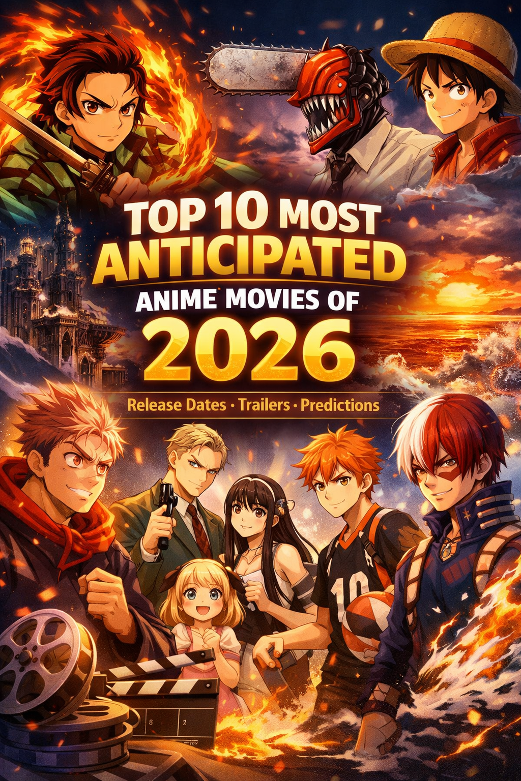 Top 10 Most Anticipated Anime Movies of 2026