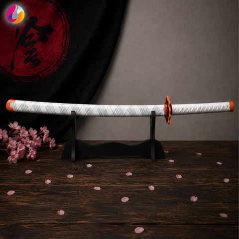 Rengoku Wooden Katana | Demon slayer 105 cm Sword