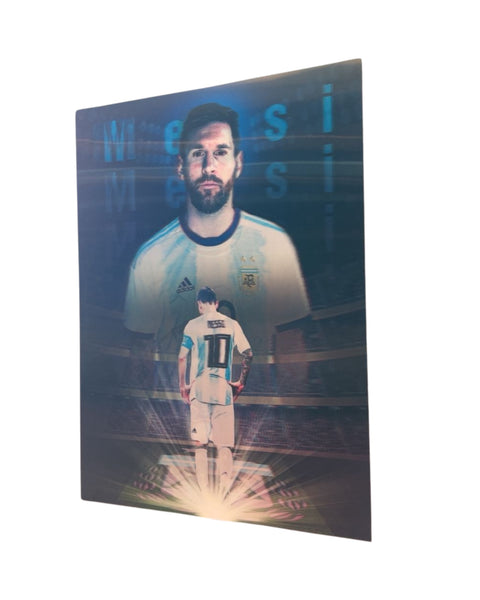 Messi 3D Poster