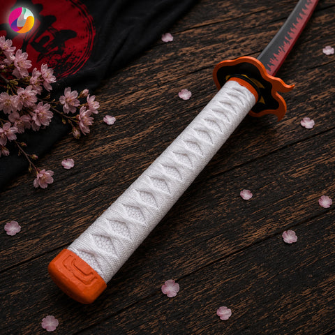 Rengoku Wooden Katana | Demon slayer 105 cm Sword