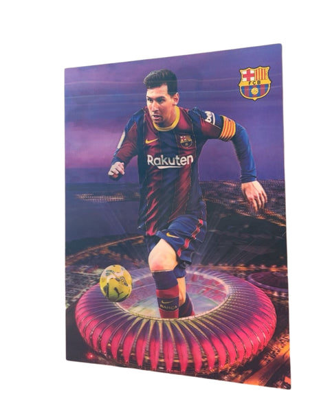 Messi Ground 3D Poster