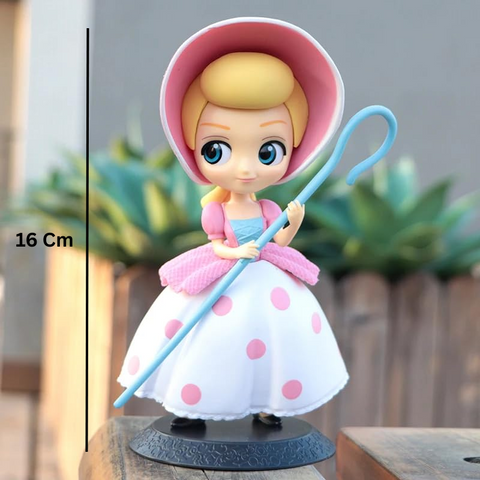 Bo peep Q-posket | Toy Story Bo PeepAction Figure- Miniature Toy Figure (Doll) Special Edition for Car Dashboard, Decoration, Cake, Office Desk & Study Table