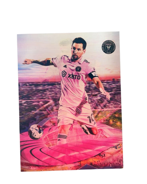 Messi Ground 3D Poster