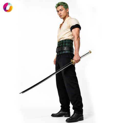 ONE PIECE: ZORO'S WADO ICHIMONJI KATANA (WOODEN)