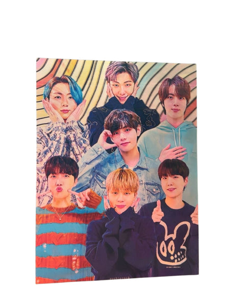 BTS 3D Poster