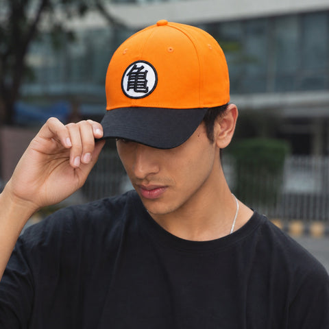 Dragon Ball Z Orange & Black Anime Hat