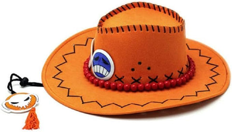 One Piece Portgas D. Ace Cowboy Hat