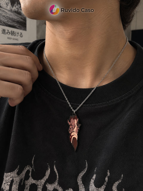 Sukuna Cursed Finger Pendant – Jujutsu Kaisen Necklace