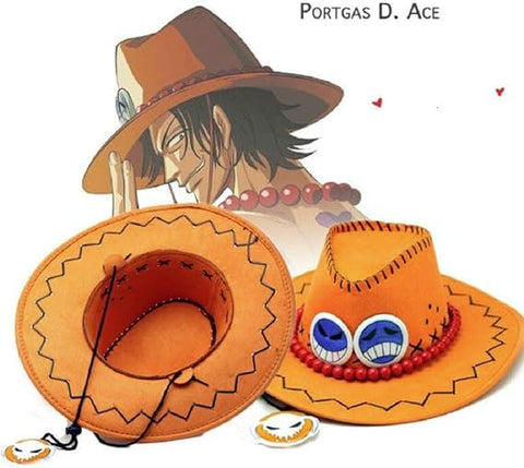 One Piece Portgas D. Ace Cowboy Hat