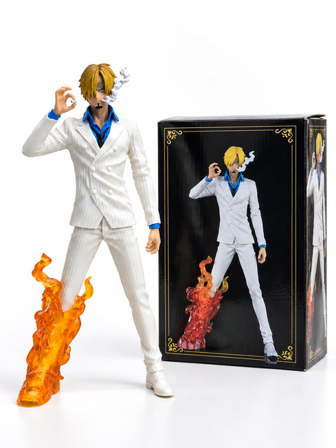 One Piece Vinsmoke Sanji Action Figure Firekick Edition