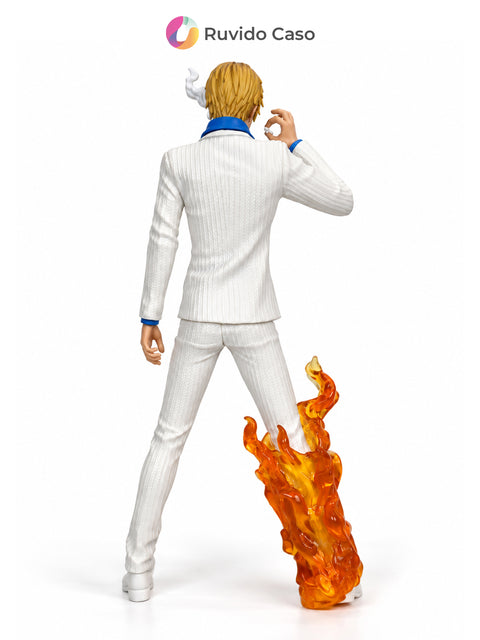 One Piece Vinsmoke Sanji Action Figure Firekick Edition