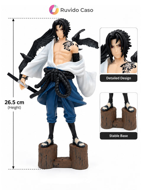 Uchiha Sasuke Crow Action Figure