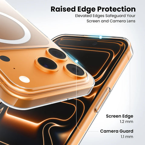 Transparent Phone Case With Magsafe | Crystal Clear iPhone cover