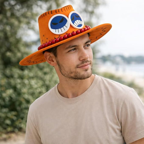 One Piece Portgas D. Ace Cowboy Hat