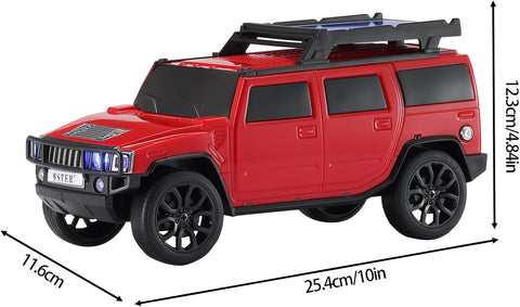 Car Model BT Speaker WS-696 Solar Energy Subwoofer Wireless Loud Sound Supported BT TF TM USB TWS Speaker Children's Toy Car