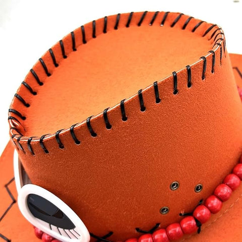 One Piece Portgas D. Ace Cowboy Hat