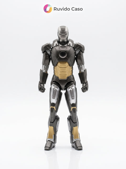 ZD Toys 1:10 Scale Iron Man Mark XII (Mark 12) Action Figure | Marvel Studios Iron Man 3