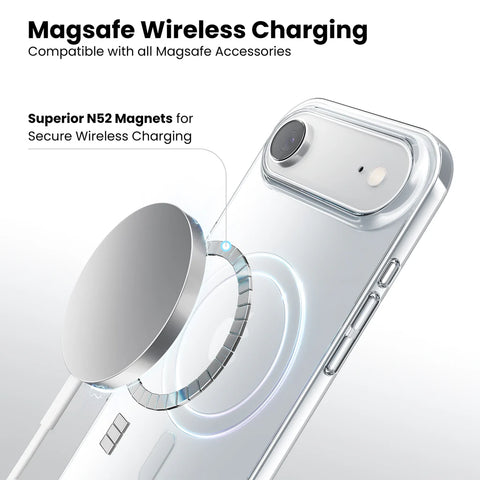 Transparent Phone Case With Magsafe | Crystal Clear iPhone cover