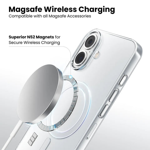 Transparent Phone Case With Magsafe | Crystal Clear iPhone cover