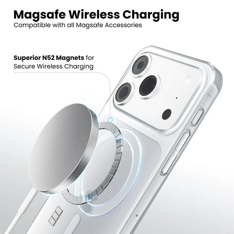 Transparent Phone Case With Magsafe | Crystal Clear iPhone cover