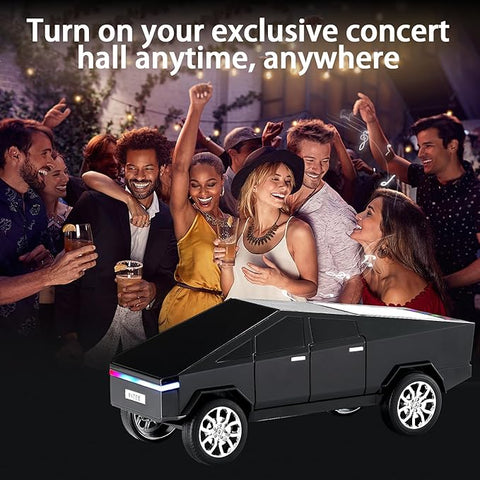 WS-580 Bluetooth Pickup Truck Replica Portable Speaker,