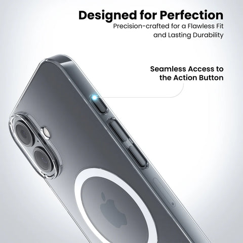 Transparent Phone Case With Magsafe | Crystal Clear iPhone cover