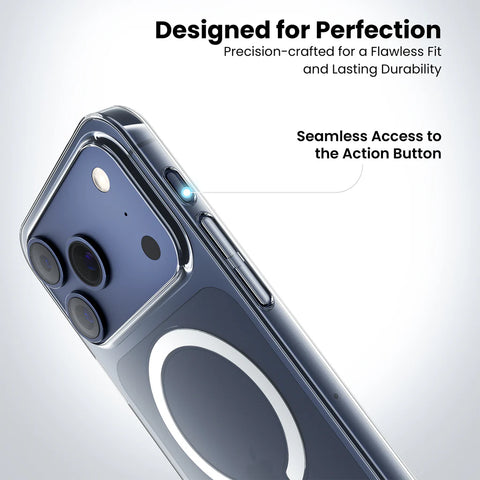Transparent Phone Case With Magsafe | Crystal Clear iPhone cover