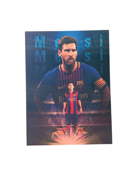 Messi 3D Poster