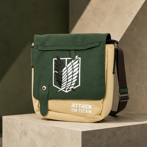 Attack on titan Anime Inspired Messenger Nepster Bag