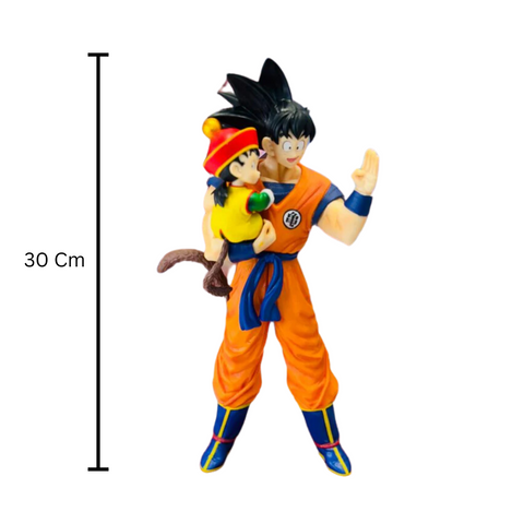 Goku with baby gohan