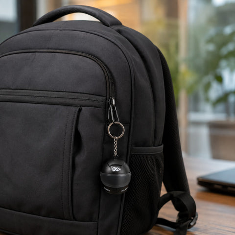 Black Helmet Keychain